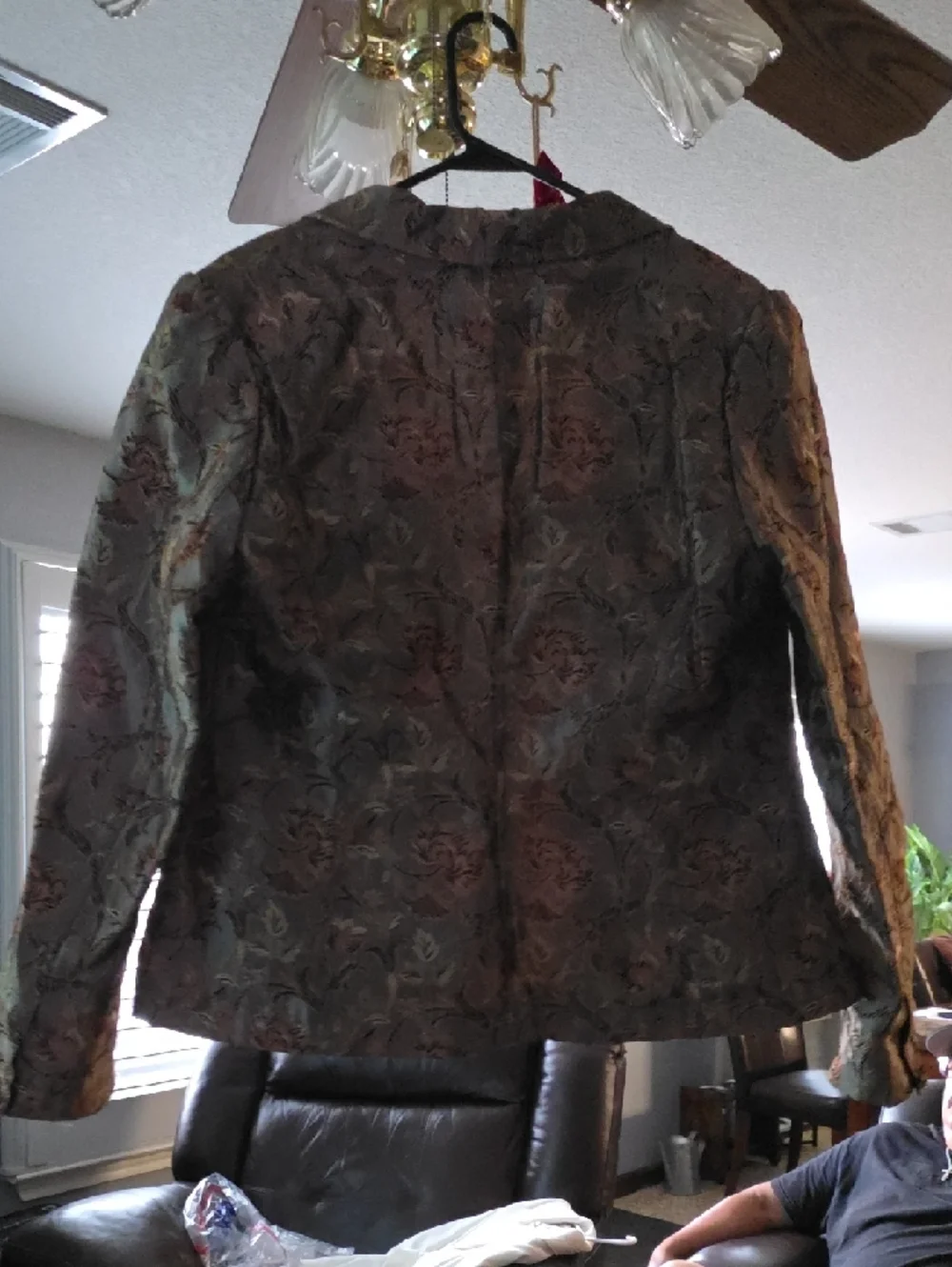 New York & Company Black Label with Multicolor Jacquard Detail - Picture 12 of 15